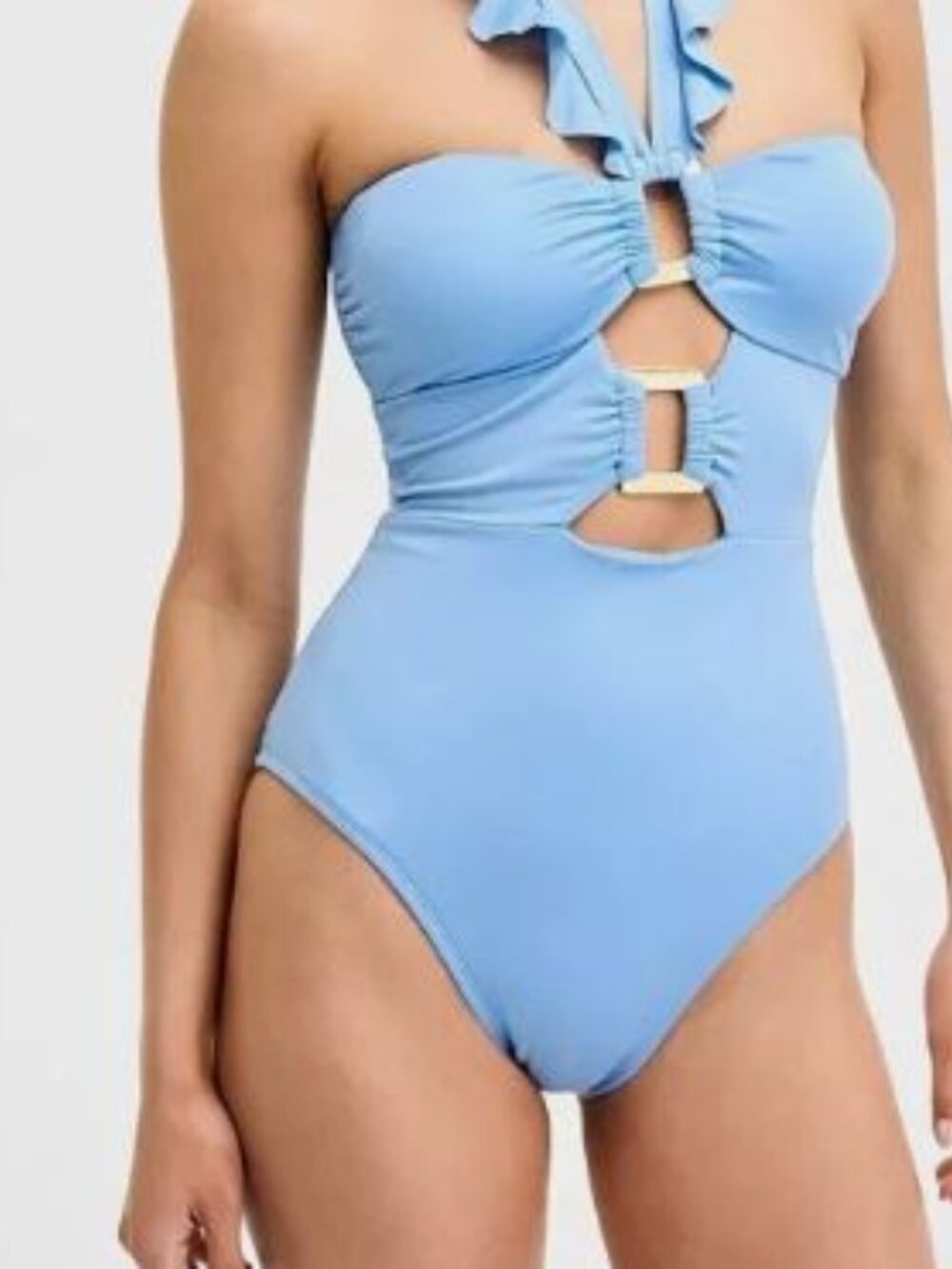 Soluna Buckle-Up One-Piece Swimsuit Size Medium